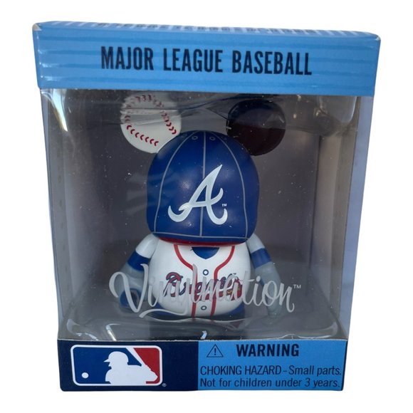 Disney Other - Disney Parks MLB Series Atlanta Braves Vinylmation Figure
